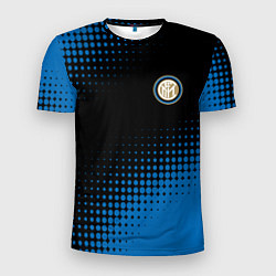 Мужская спорт-футболка Inter абстракция