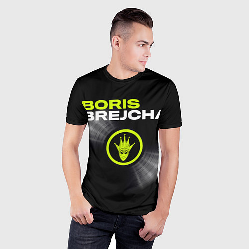 Мужская спорт-футболка Boris Brejcha / 3D-принт – фото 3