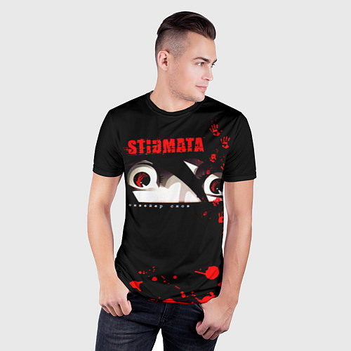 Мужская спорт-футболка Конвейер снов - Stigmata / 3D-принт – фото 3