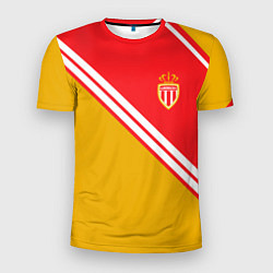 Футболка спортивная мужская Монако logo, цвет: 3D-принт