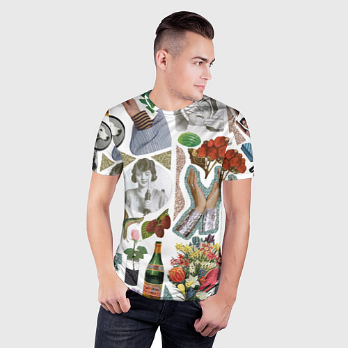 Мужская спорт-футболка Underground vanguard pattern fashion 2088 / 3D-принт – фото 3