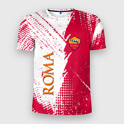 Мужская спорт-футболка Roma краска