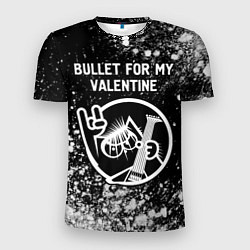 Футболка спортивная мужская Bullet For My Valentine - КОТ - Арт, цвет: 3D-принт