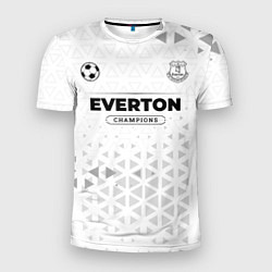 Футболка спортивная мужская Everton Champions Униформа, цвет: 3D-принт