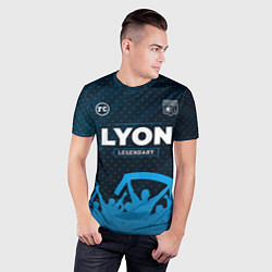 Футболка спортивная мужская Lyon Legendary Форма фанатов, цвет: 3D-принт — фото 2