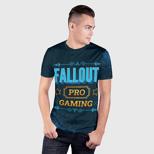 Мужская спорт-футболка Игра Fallout: PRO Gaming / 3D-принт – фото 3