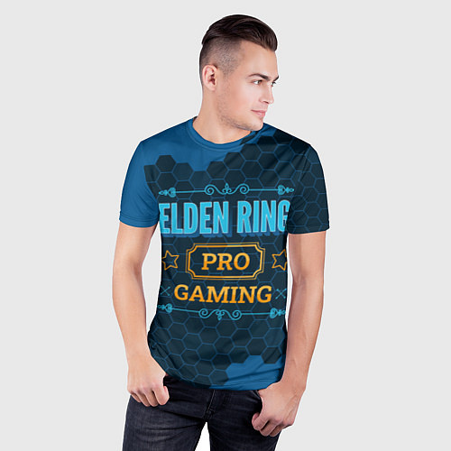 Мужская спорт-футболка Игра Elden Ring: pro gaming / 3D-принт – фото 3