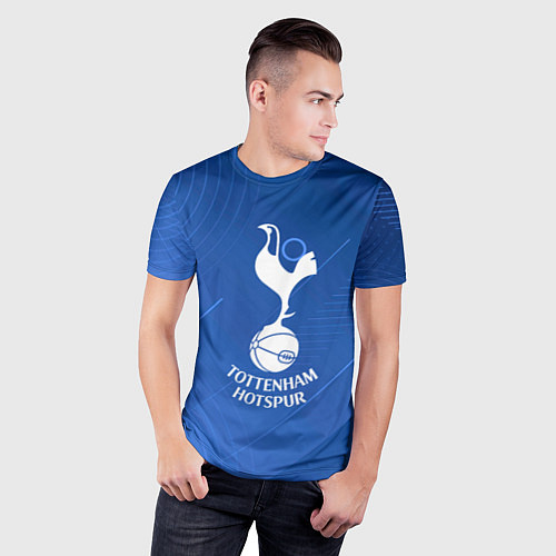 Мужская спорт-футболка Tottenham hotspur SPORT / 3D-принт – фото 3