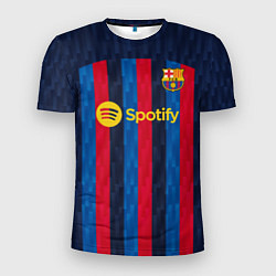 Футболка спортивная мужская Барселона форма 20222023, цвет: 3D-принт