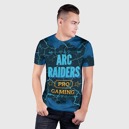Мужская спорт-футболка Игра ARC Raiders: pro gaming / 3D-принт – фото 3