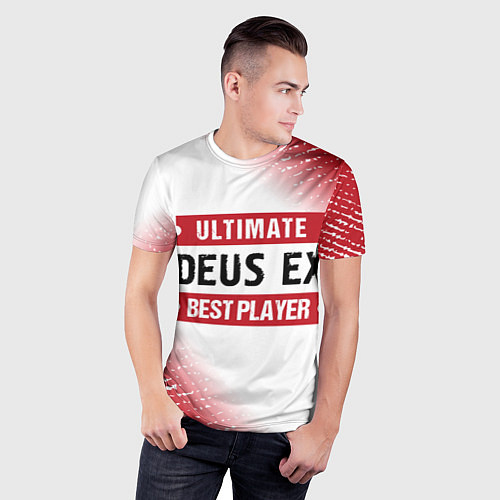 Мужская спорт-футболка Deus Ex: Best Player Ultimate / 3D-принт – фото 3