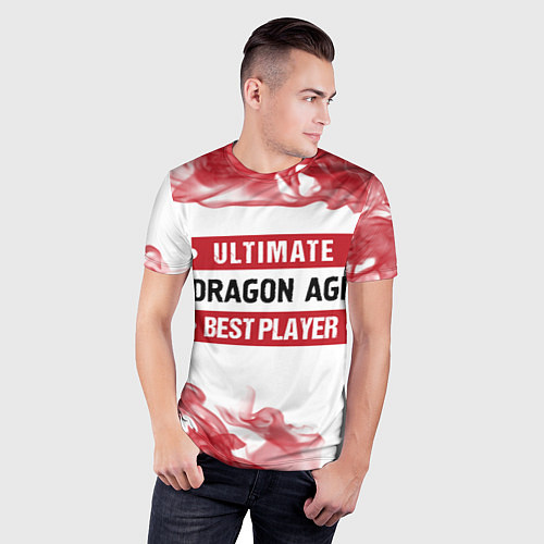 Мужская спорт-футболка Dragon Age: Best Player Ultimate / 3D-принт – фото 3