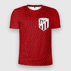 Мужская спорт-футболка Atletico Madrid отпечатки