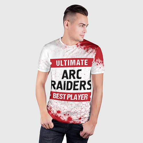 Мужская спорт-футболка ARC Raiders: Best Player Ultimate / 3D-принт – фото 3