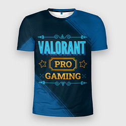 Футболка спортивная мужская Игра Valorant: pro gaming, цвет: 3D-принт