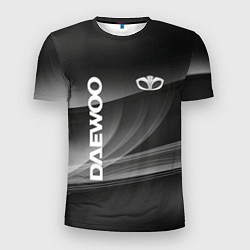 Мужская спорт-футболка Daewoo - абстракция