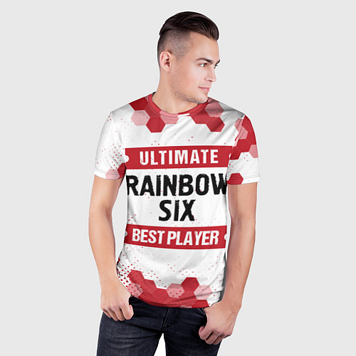 Мужская спорт-футболка Rainbow Six: Best Player Ultimate / 3D-принт – фото 3