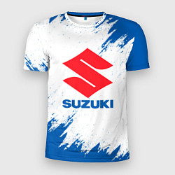 Футболка спортивная мужская Suzuki - texture, цвет: 3D-принт