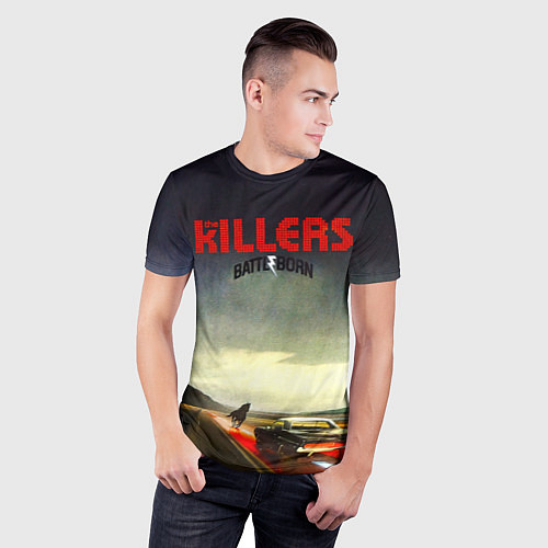 Мужская спорт-футболка Battle Born - The Killers / 3D-принт – фото 3