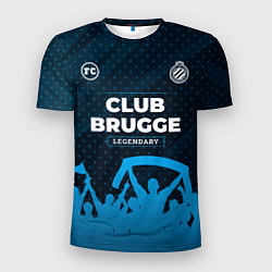 Футболка спортивная мужская Club Brugge legendary форма фанатов, цвет: 3D-принт