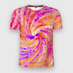 Мужская спорт-футболка Color swirls