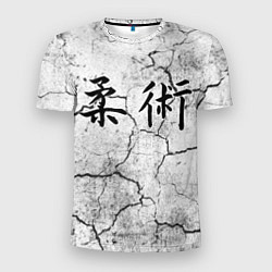 Футболка спортивная мужская Джиу-Джитсу : Потресканная земля, цвет: 3D-принт