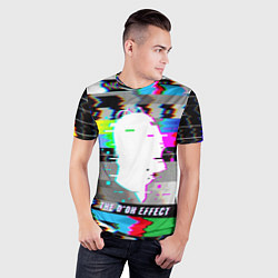 Футболка спортивная мужская Homer Simpson - the doh effect!, цвет: 3D-принт — фото 2