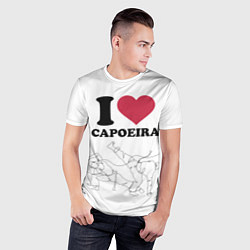 Футболка спортивная мужская I love Capoeira Battle line graph, цвет: 3D-принт — фото 2