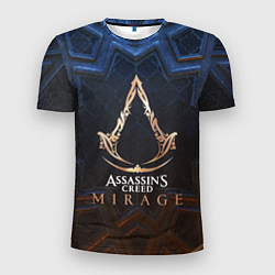 Футболка спортивная мужская Assassins creed mirage logo, цвет: 3D-принт