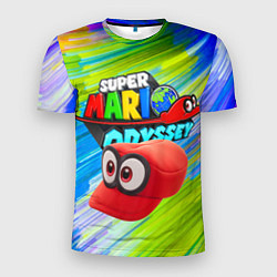 Футболка спортивная мужская Super Mario Odyssey - Nintendo - Бейсболка, цвет: 3D-принт