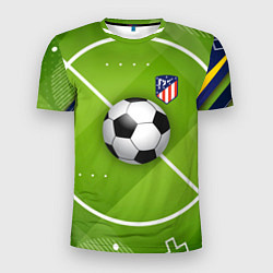 Мужская спорт-футболка Atletico madrid Мяч