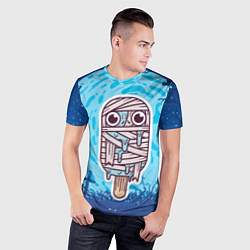 Футболка спортивная мужская Мороженое - мумия, цвет: 3D-принт — фото 2