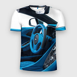 Футболка спортивная мужская Aston Martin Vanquish Volante - salon - cabriolet, цвет: 3D-принт