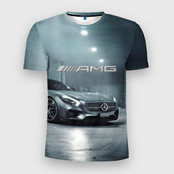 Футболка спортивная мужская Mercedes AMG - Motorsport, цвет: 3D-принт