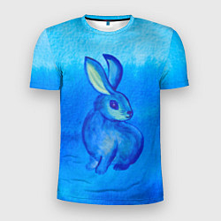 Футболка спортивная мужская Водяной кролик символ 2023, цвет: 3D-принт
