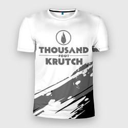 Футболка спортивная мужская Thousand Foot Krutch логотип, цвет: 3D-принт
