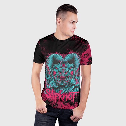 Мужская спорт-футболка Monster Slipknot / 3D-принт – фото 3