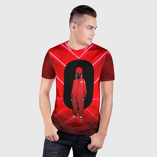 Мужская спорт-футболка Slipknot - 0 / 3D-принт – фото 3