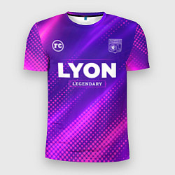 Футболка спортивная мужская Lyon legendary sport grunge, цвет: 3D-принт