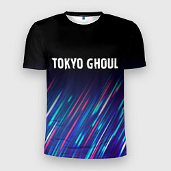 Футболка спортивная мужская Tokyo Ghoul stream, цвет: 3D-принт