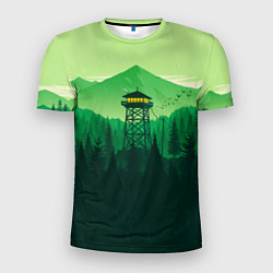 Футболка спортивная мужская Файрвотч, цвет: 3D-принт