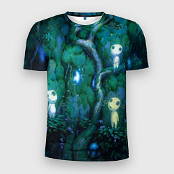 Футболка спортивная мужская Kodama tree, цвет: 3D-принт