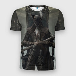 Футболка спортивная мужская Bloodborne охотник, цвет: 3D-принт