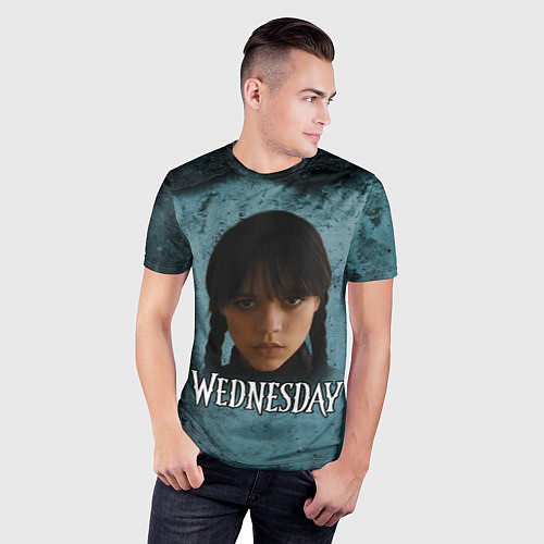 Мужская спорт-футболка Унсдэй портрет / 3D-принт – фото 3