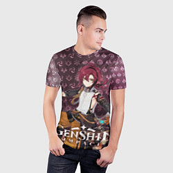 Футболка спортивная мужская Хэйдзо элементали, цвет: 3D-принт — фото 2