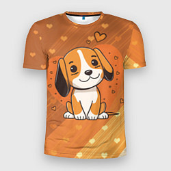 Футболка спортивная мужская Любимый питомец, цвет: 3D-принт