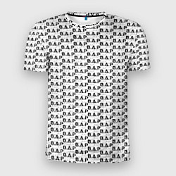 Мужская спорт-футболка B A P pattern logo