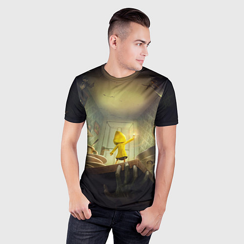 Мужская спорт-футболка Little Nightmares игра / 3D-принт – фото 3