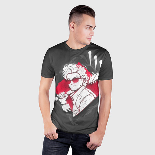 Мужская спорт-футболка Dead by Daylight - Babysitter / 3D-принт – фото 3