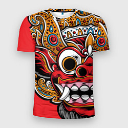 Футболка спортивная мужская Barong - Bali - tattoo, цвет: 3D-принт